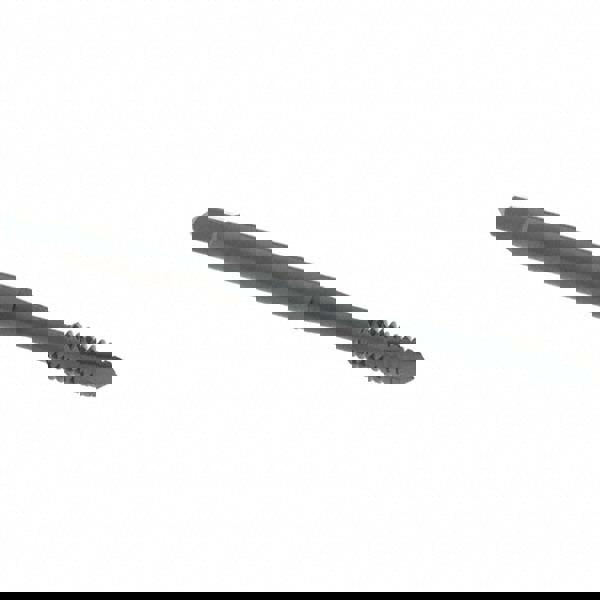 Spiral Point Tap: #6-32 UNC, 2 Flutes, Plug Chamfer, HSS, Steam Oxide Coated