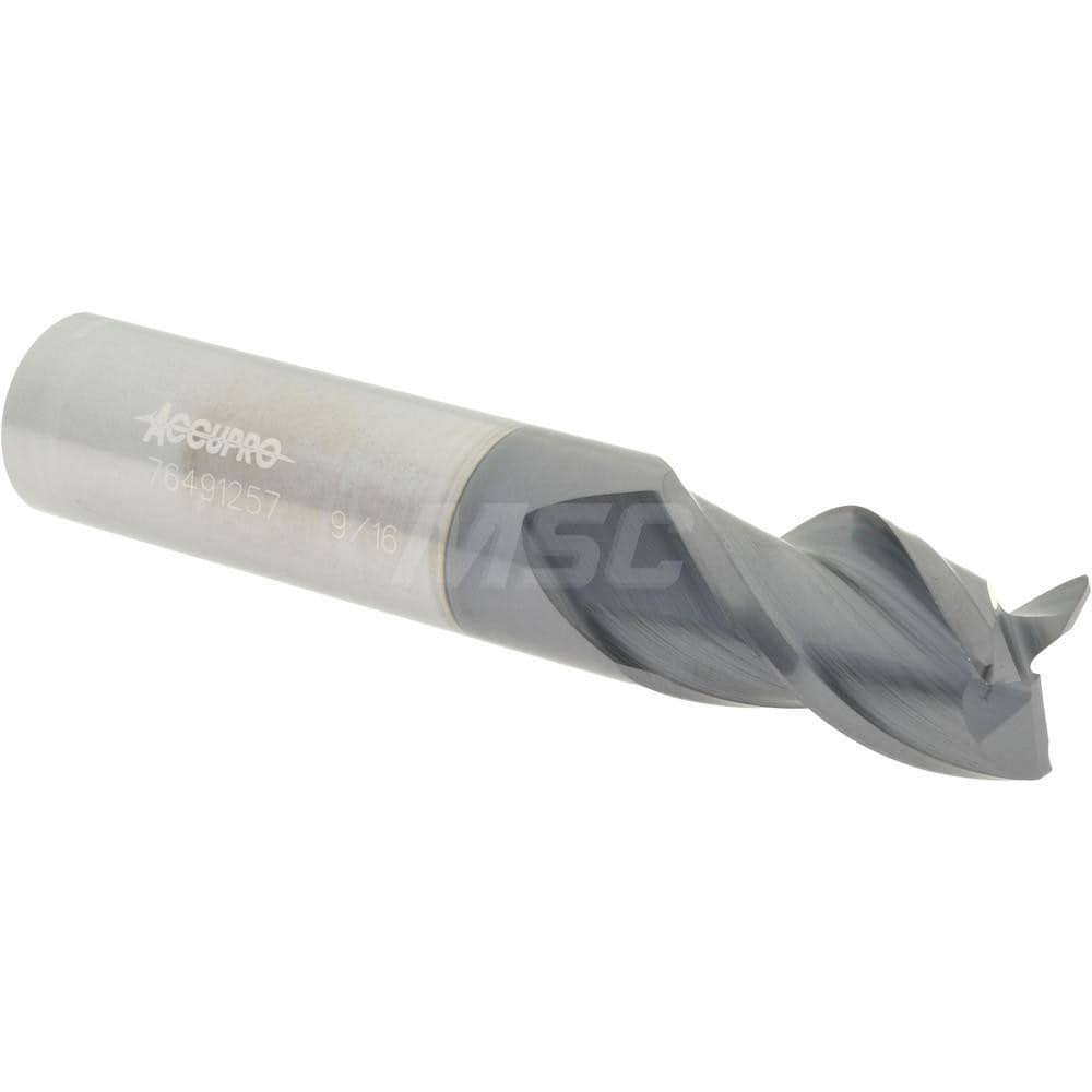 Corner Radius End Mill: 9/16