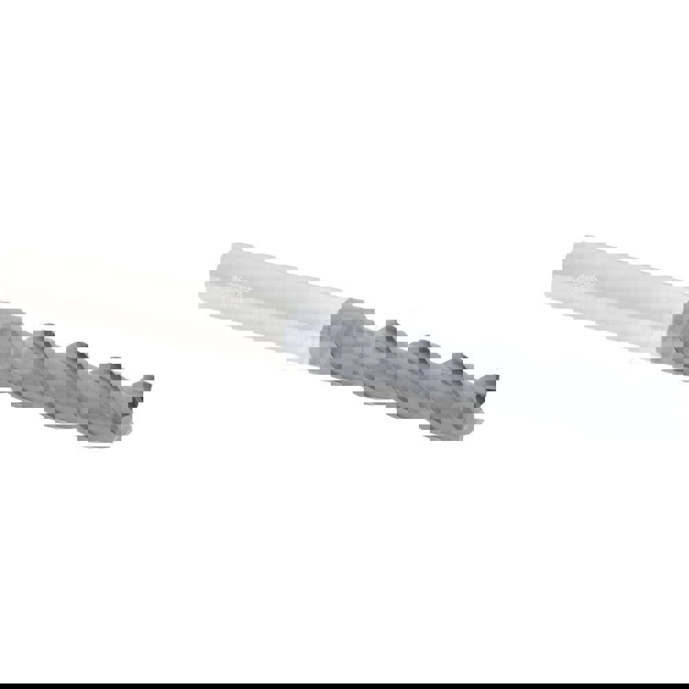 Square End Mill: 9/16'' Dia, 2-1/2'' LOC, 9/16'' Shank Dia, 6'' OAL, 3 Flutes, Solid Carbide