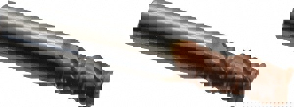 Square End Mill: 5/16'' Dia, 1/2'' LOC, 5/16'' Shank Dia, 2'' OAL, 3 Flutes, Solid Carbide