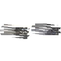 Square End Mill: 3/8'' Dia, 9/16'' LOC, 3/8'' Shank Dia, 2'' OAL, 4 Flutes, Solid Carbide