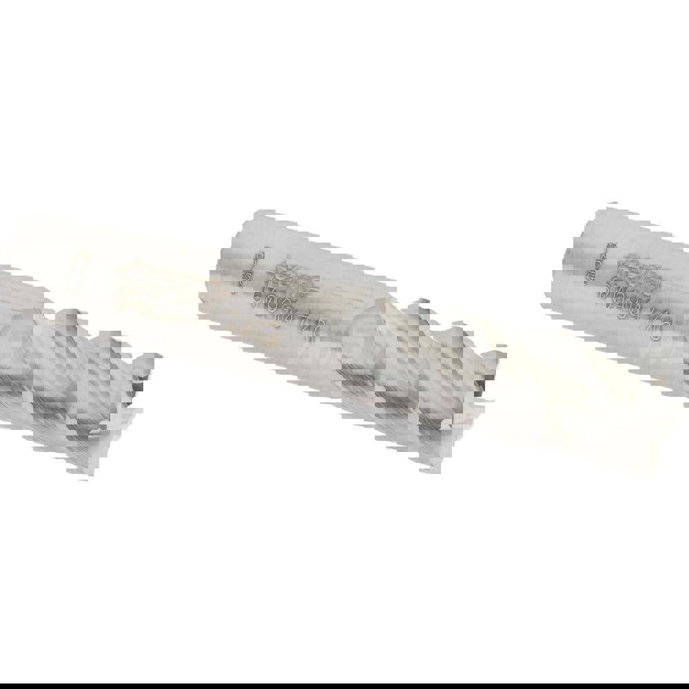 Square End Mill: 7/16'' Dia, 1'' LOC, 7/16'' Shank Dia, 2-3/4'' OAL, 4 Flutes, Solid Carbide