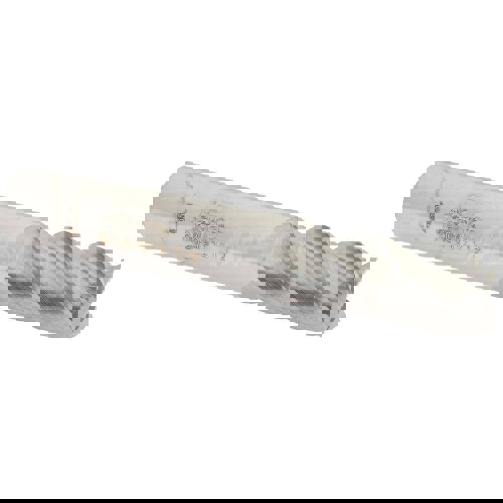 Square End Mill: 1/2'' Dia, 1'' LOC, 1/2'' Shank Dia, 3'' OAL, 4 Flutes, Solid Carbide