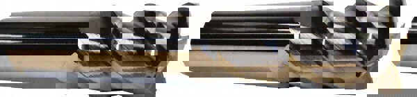 Square End Mill: 9/16'' Dia, 1-1/4'' LOC, 9/16'' Shank Dia, 3-1/2'' OAL, 4 Flutes, Solid Carbide