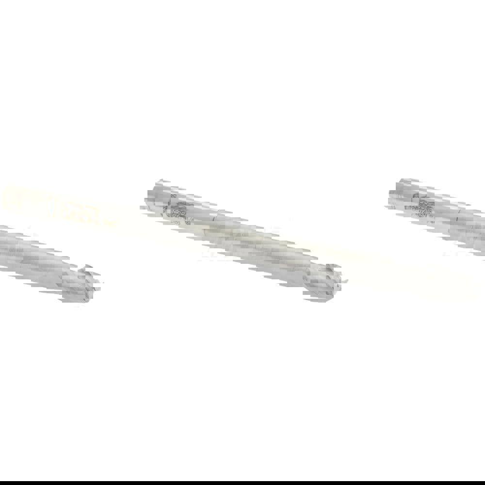 Square End Mill: 1/4'' Dia, 1/2'' LOC, 1/4'' Shank Dia, 4'' OAL, 2 Flutes, Solid Carbide