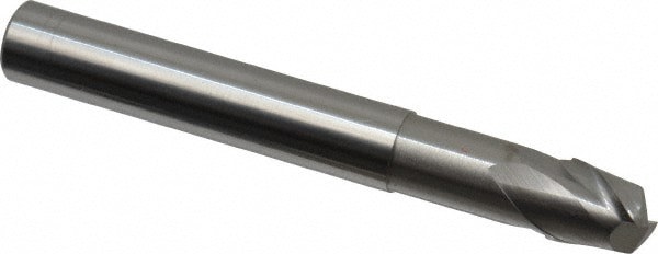 Corner Radius End Mill: 8 mm Dia, 8 mm L