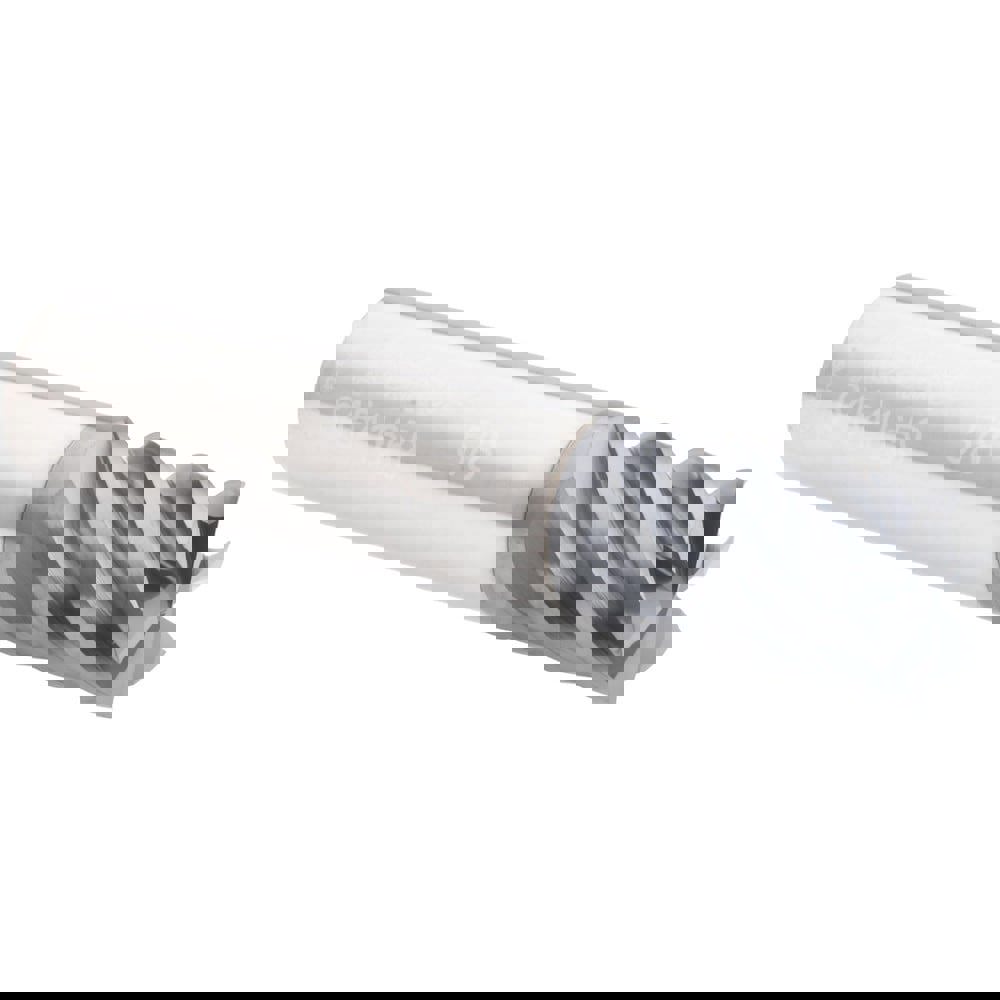 Square End Mill: 5/8'' Dia, 3/4'' LOC, 5/8'' Shank Dia, 3'' OAL, 6 Flutes, Solid Carbide