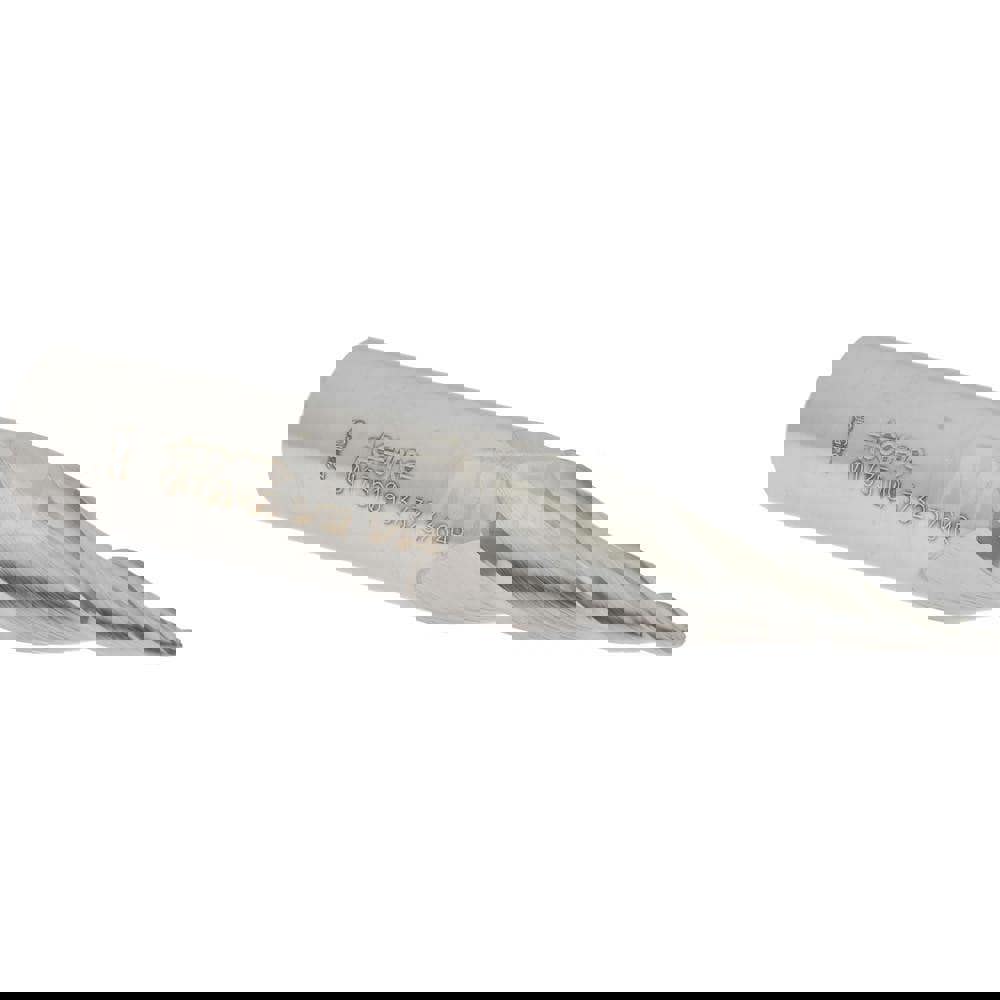 Tapered End Mill: 10 &deg; per Side, 3/32