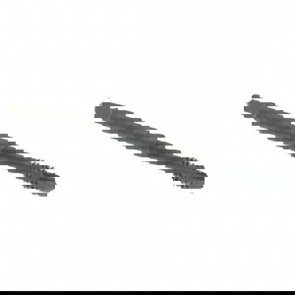 Spiral Point Tap: #8-32 UNC, 2 Flutes, Plug Chamfer, HSS, Steam Oxide Coated