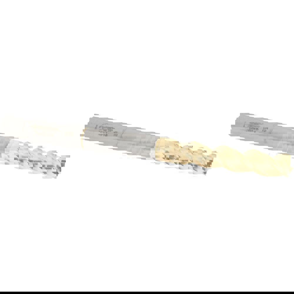 Square End Mill: 5/16'' Dia, 1-1/4'' LOC, 5/16'' Shank Dia, 4'' OAL, 3 Flutes, Solid Carbide