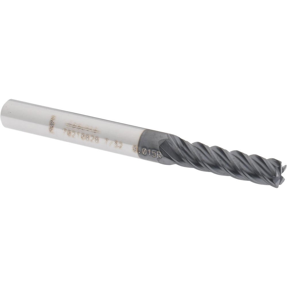 Corner Radius End Mill: 0.2188