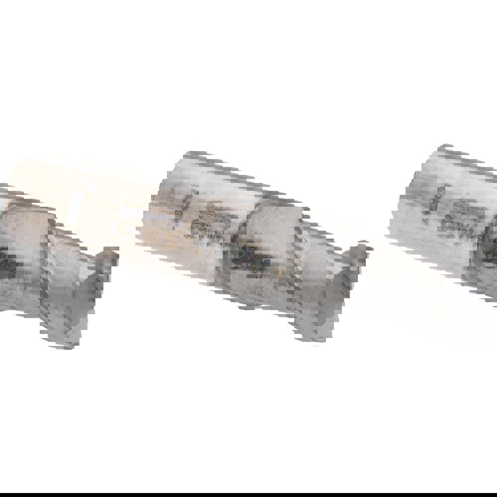 Square End Mill: 23/64'' Dia, 5/8'' LOC, 3/8'' Shank Dia, 2'' OAL, 2 Flutes, Solid Carbide