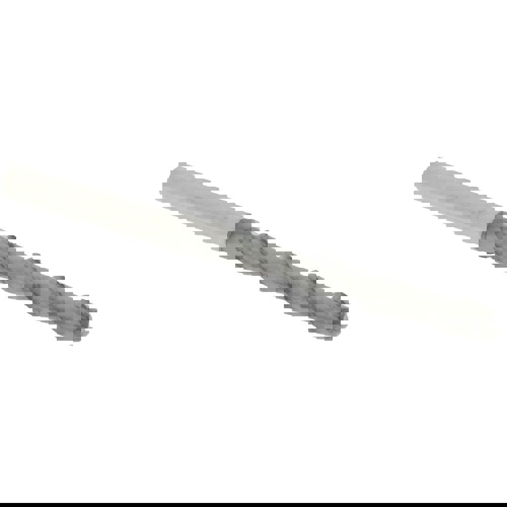 Square End Mill: 7/16'' Dia, 3'' LOC, 7/16'' Shank Dia, 6'' OAL, 2 Flutes, Solid Carbide