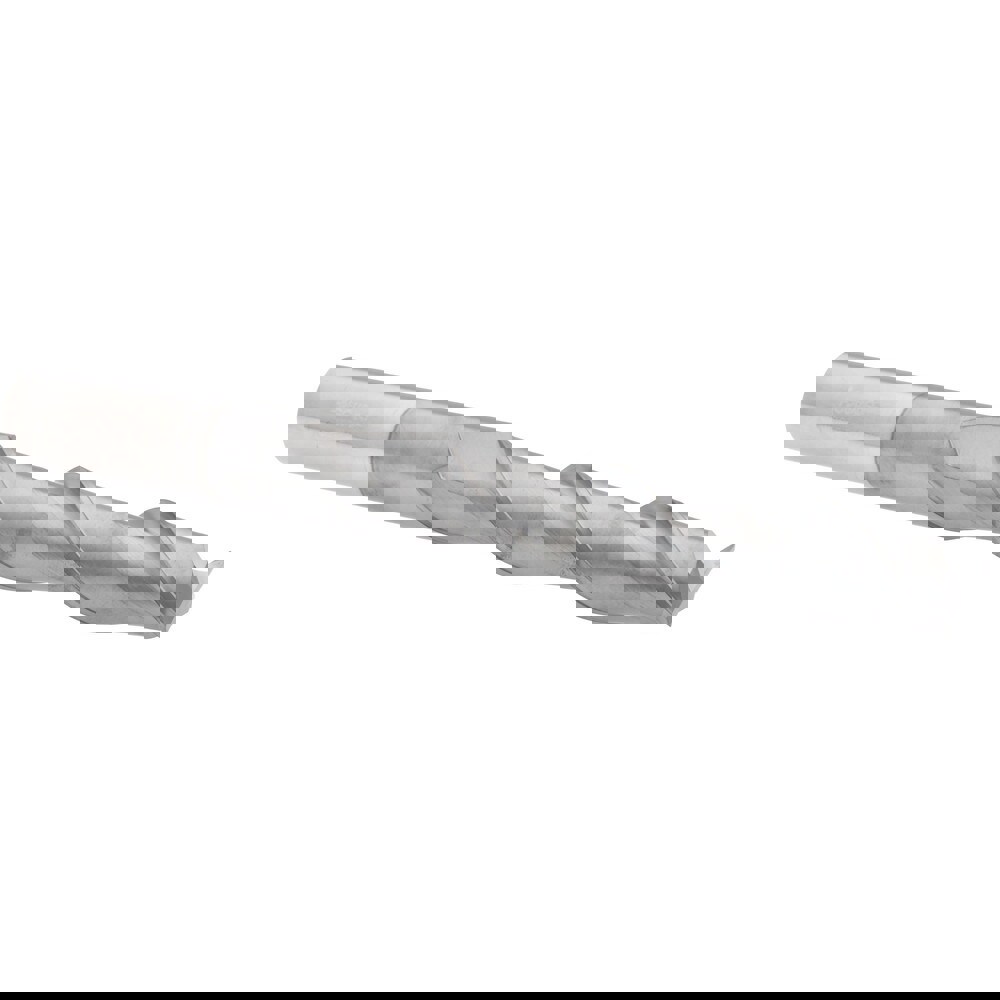 Square End Mill: 5/8'' Dia, 3'' LOC, 5/8'' Shank Dia, 6'' OAL, 2 Flutes, Solid Carbide