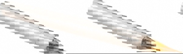 Square End Mill: 1/64'' Dia, 1/32'' LOC, 1/8'' Shank Dia, 1-1/2'' OAL, 3 Flutes, Solid Carbide