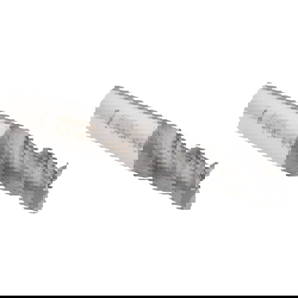 Square End Mill: 15/32'' Dia, 1'' LOC, 1/2'' Shank Dia, 3'' OAL, 3 Flutes, Solid Carbide