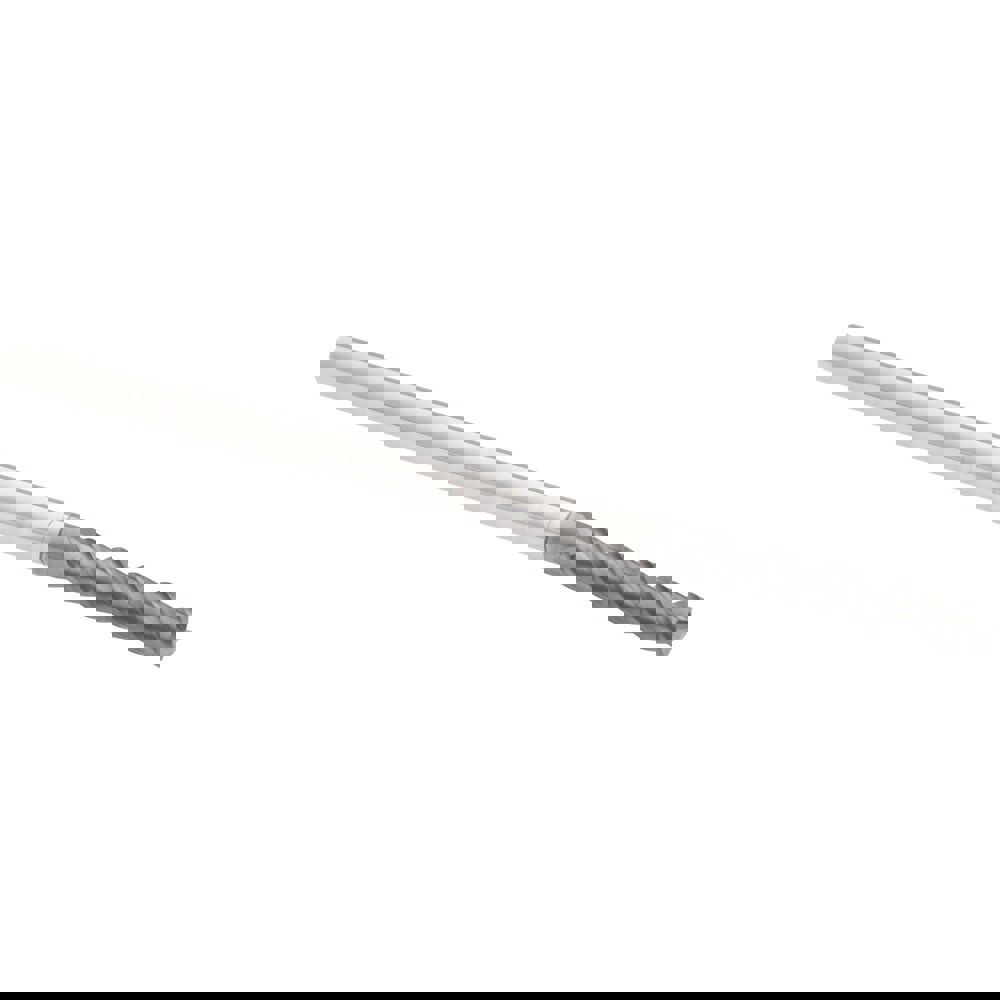 Square End Mill: 3/16'' Dia, 1'' LOC, 3/16'' Shank Dia, 4'' OAL, 3 Flutes, Solid Carbide