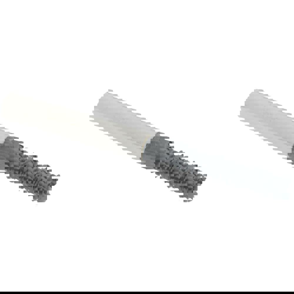 Square End Mill: 1/4'' Dia, 3/4'' LOC, 1/4'' Shank Dia, 2-1/2'' OAL, 3 Flutes, Solid Carbide