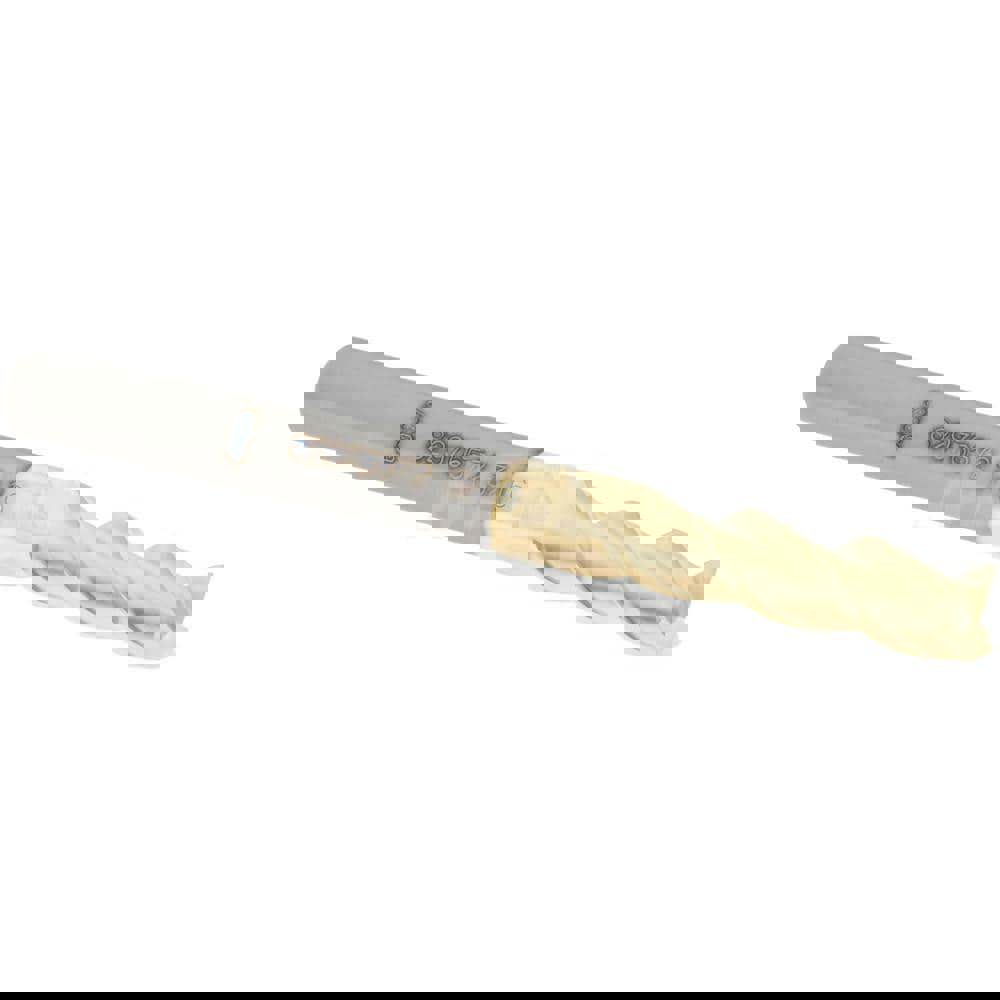 Square End Mill: 3/16'' Dia, 5/8'' LOC, 3/16'' Shank Dia, 2'' OAL, 3 Flutes, Solid Carbide