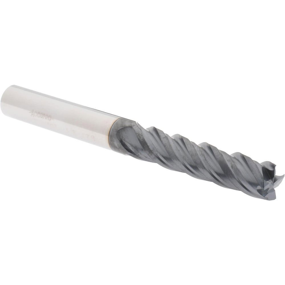 Corner Radius End Mill: 3/8