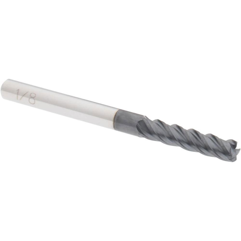 Corner Radius End Mill: 1/8