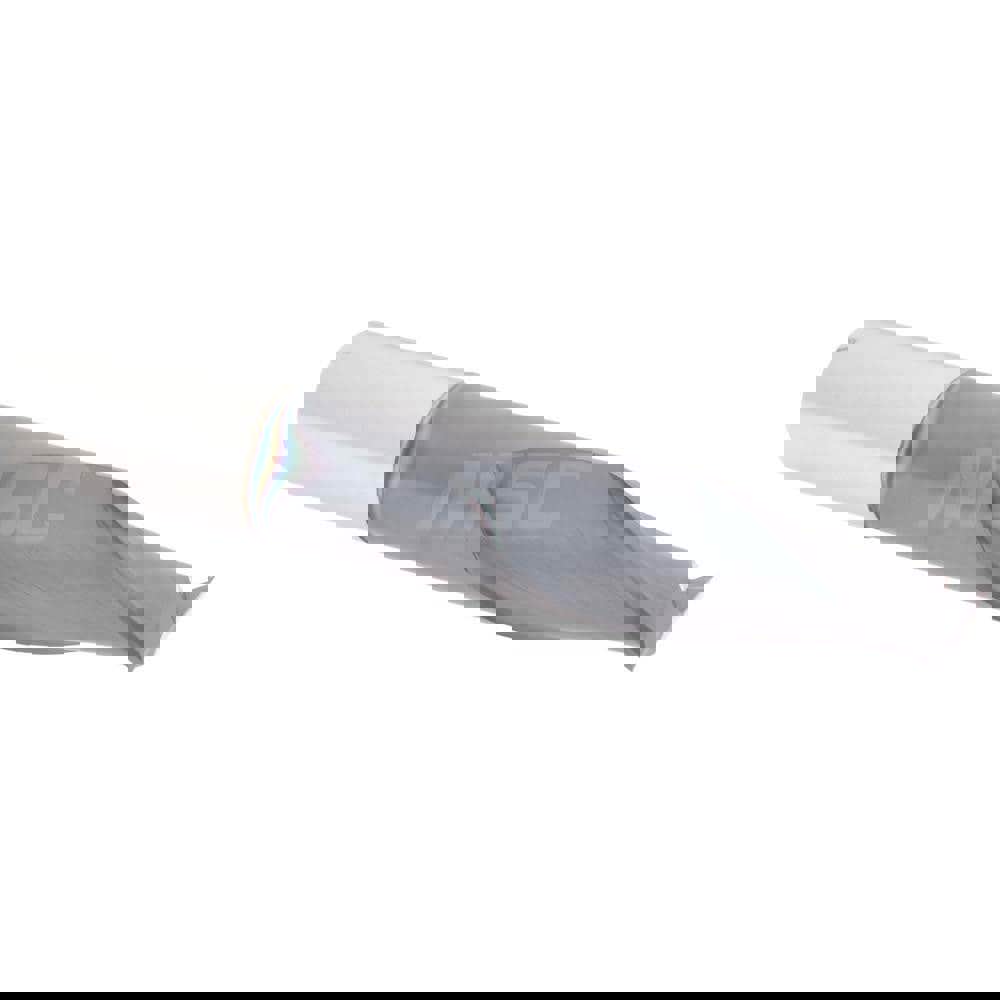 Square End Mill: 1'' Dia, 1-1/2'' LOC, 1'' Shank Dia, 6'' OAL, 2 Flutes, Solid Carbide