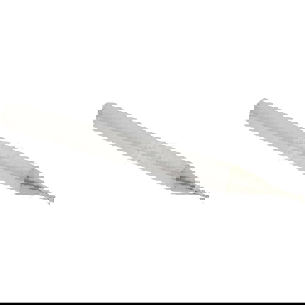 Square End Mill: 1/32'' Dia, 3/32'' LOC, 1/8'' Shank Dia, 1-1/2'' OAL, 2 Flutes, Solid Carbide