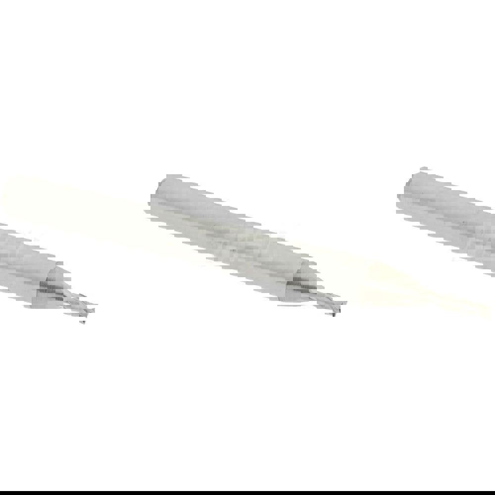 Square End Mill: 3/64'' Dia, 9/64'' LOC, 1/8'' Shank Dia, 1-1/2'' OAL, 2 Flutes, Solid Carbide