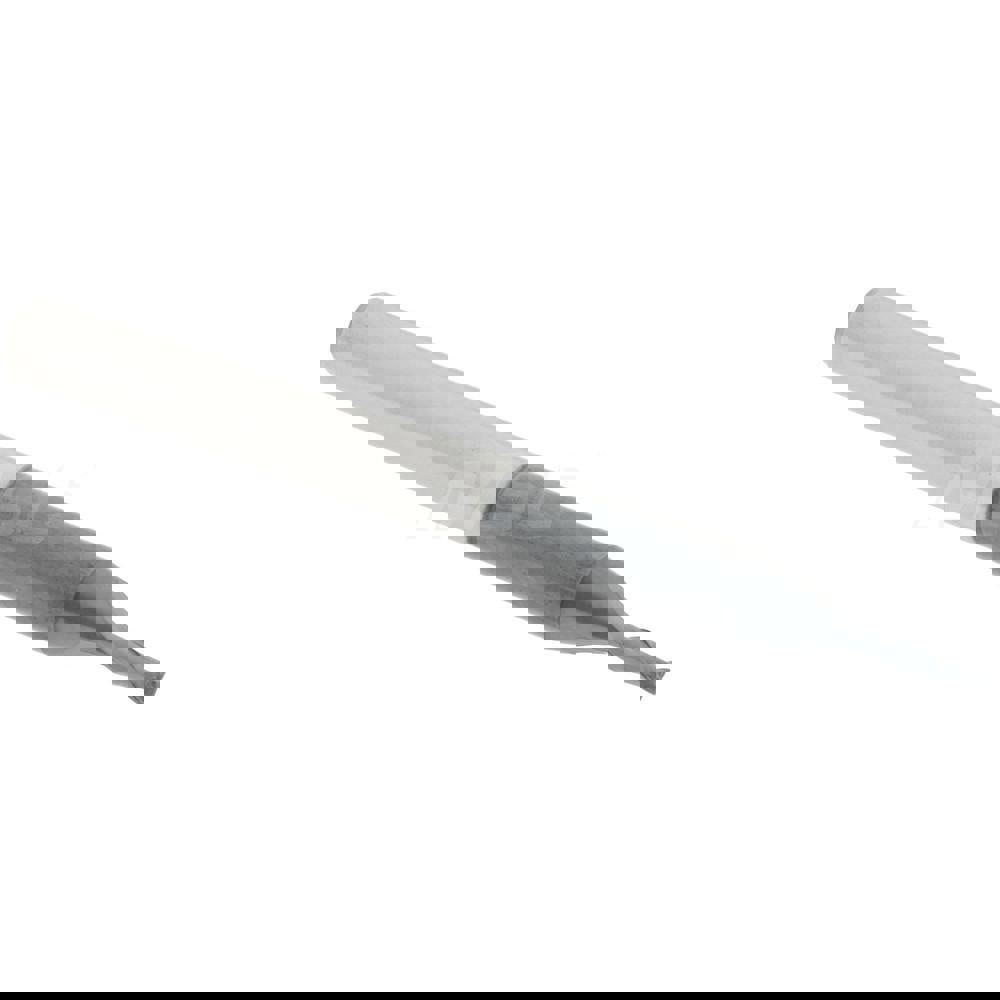 Square End Mill: 3/64'' Dia, 9/64'' LOC, 1/8'' Shank Dia, 1-1/2'' OAL, 2 Flutes, Solid Carbide