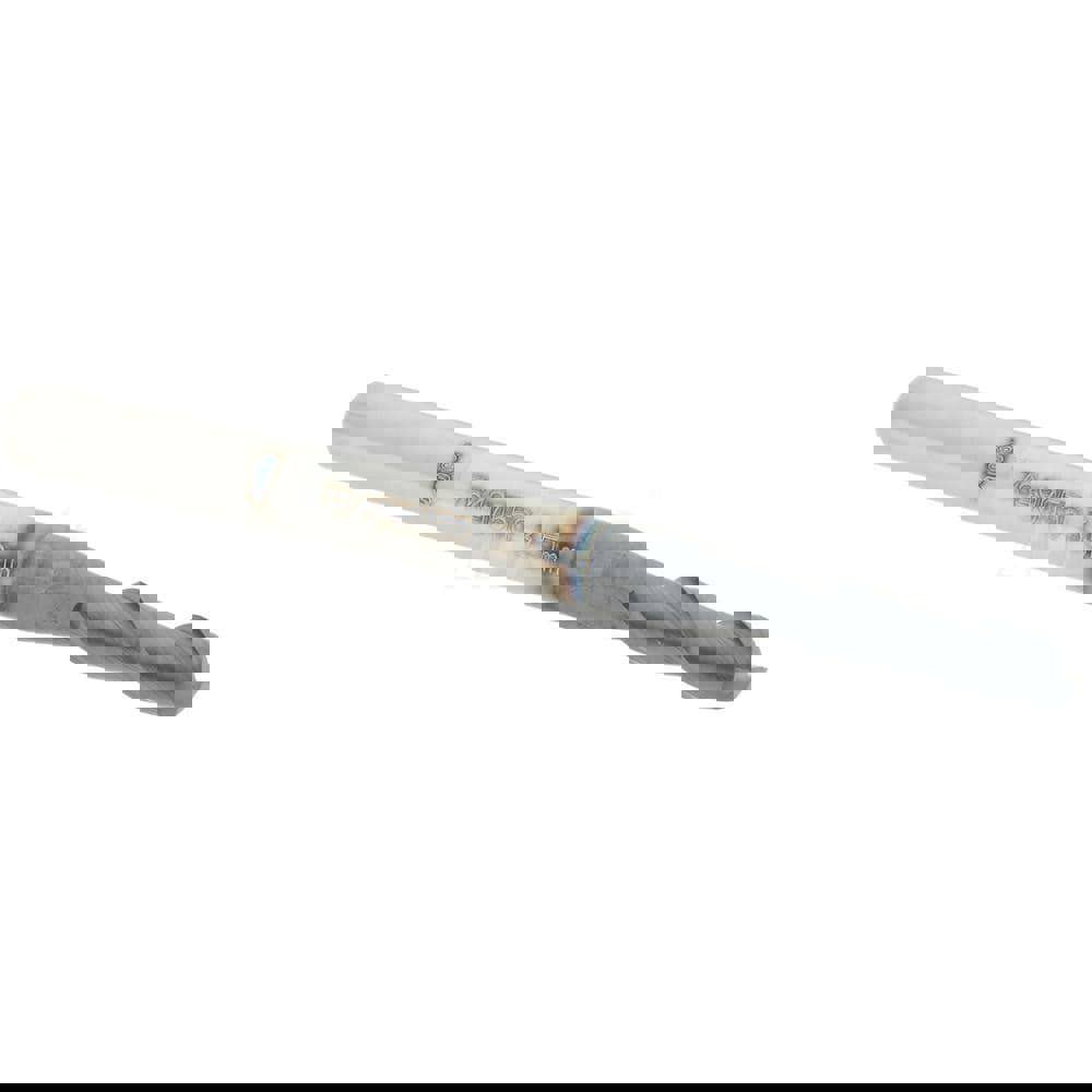 Square End Mill: 0.1378'' Dia, 0.4724'' LOC, 2 Flutes, Solid Carbide