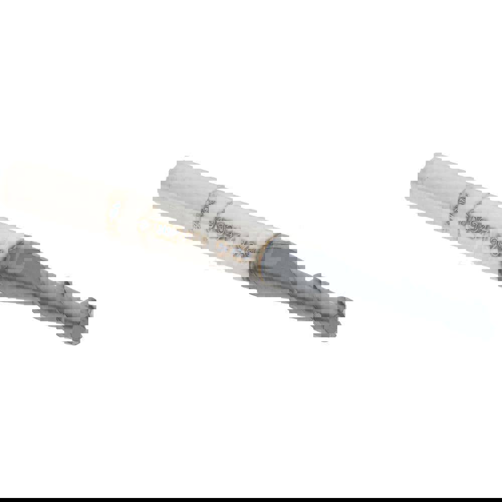 Square End Mill: 9/64'' Dia, 1/2'' LOC, 3/16'' Shank Dia, 2'' OAL, 2 Flutes, Solid Carbide