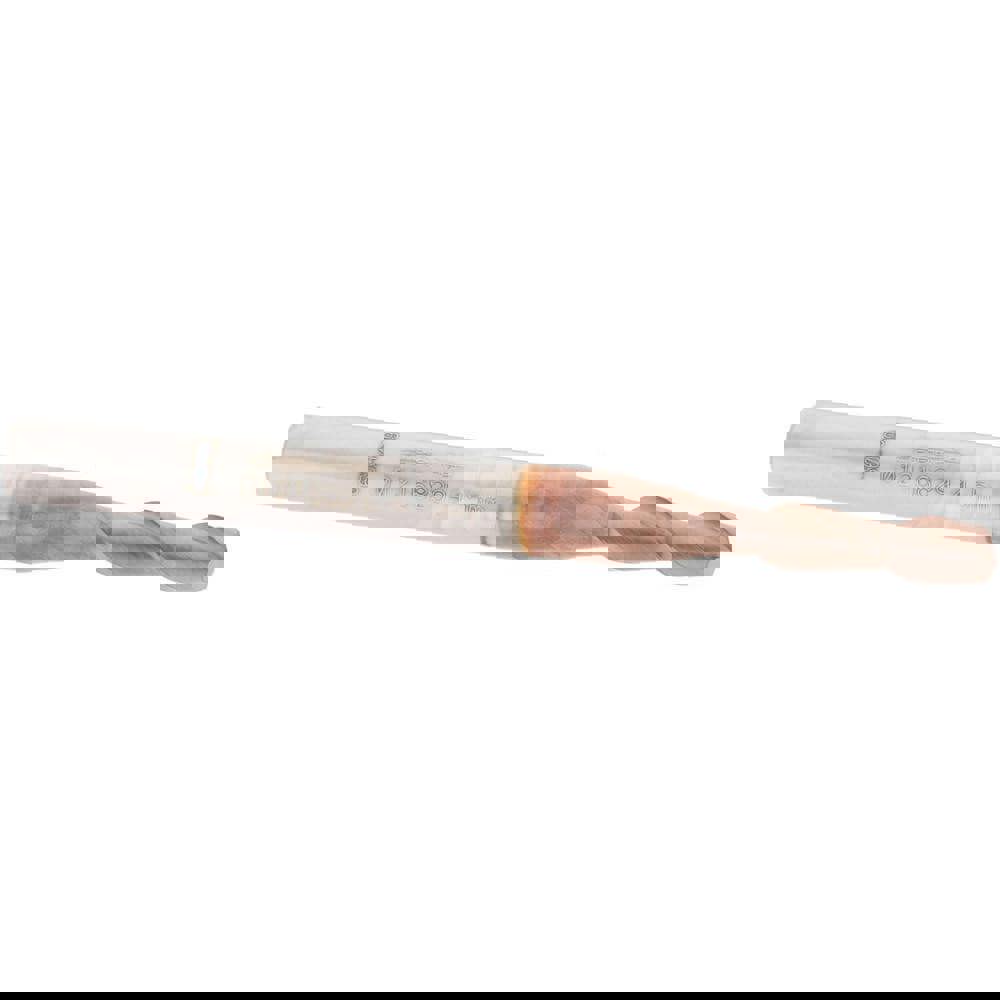 Square End Mill: 0.1772'' Dia, 0.6299'' LOC, 2 Flutes, Solid Carbide