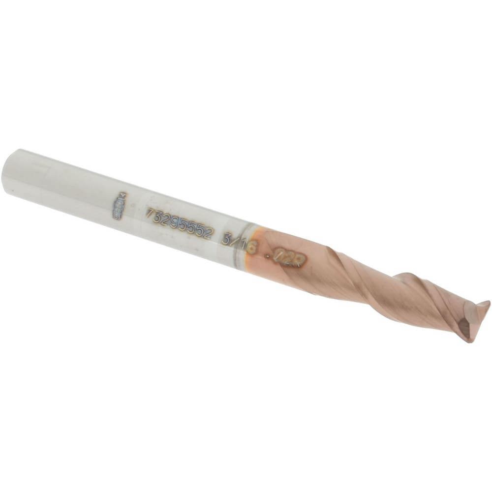Corner Radius End Mill: 3/16