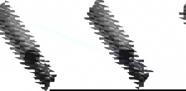 Square End Mill: 7/32'' Dia, 5/8'' LOC, 1/4'' Shank Dia, 2-1/2'' OAL, 2 Flutes, Solid Carbide