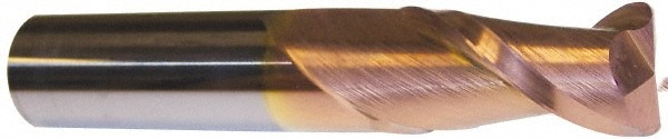 Corner Radius End Mill: 1/4