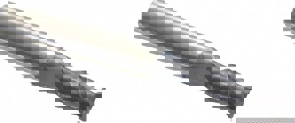 Square End Mill: 19/64'' Dia, 3/4'' LOC, 5/16'' Shank Dia, 2-1/2'' OAL, 2 Flutes, Solid Carbide