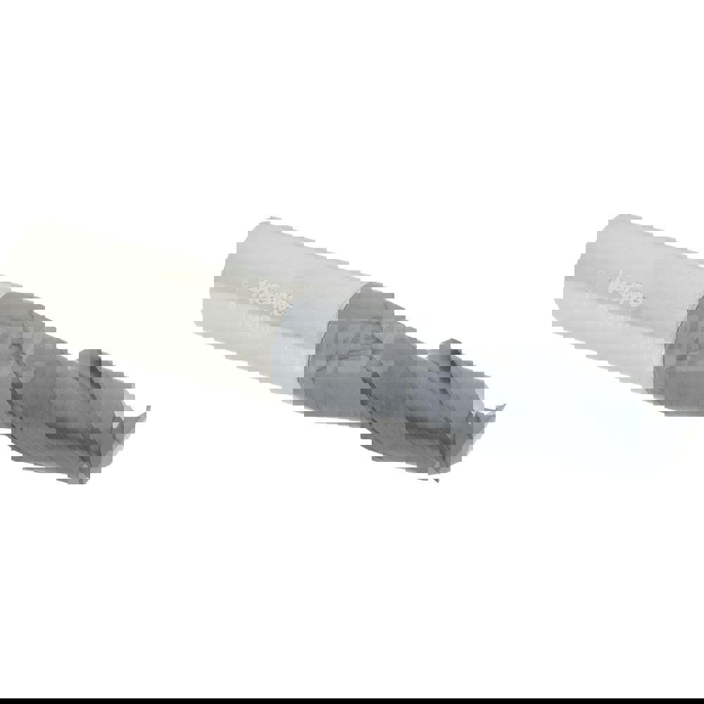 Square End Mill: 29/64'' Dia, 1'' LOC, 1/2'' Shank Dia, 3'' OAL, 2 Flutes, Solid Carbide