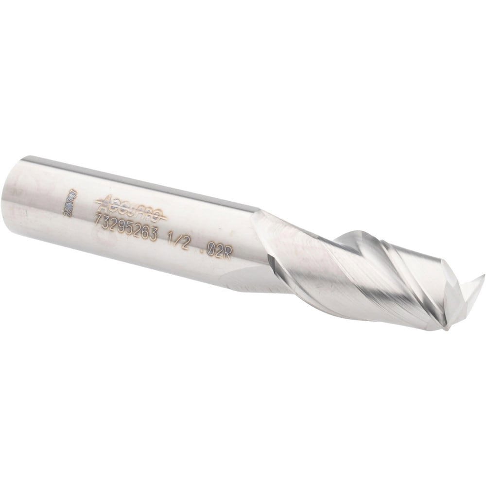 Corner Radius End Mill: 1/2