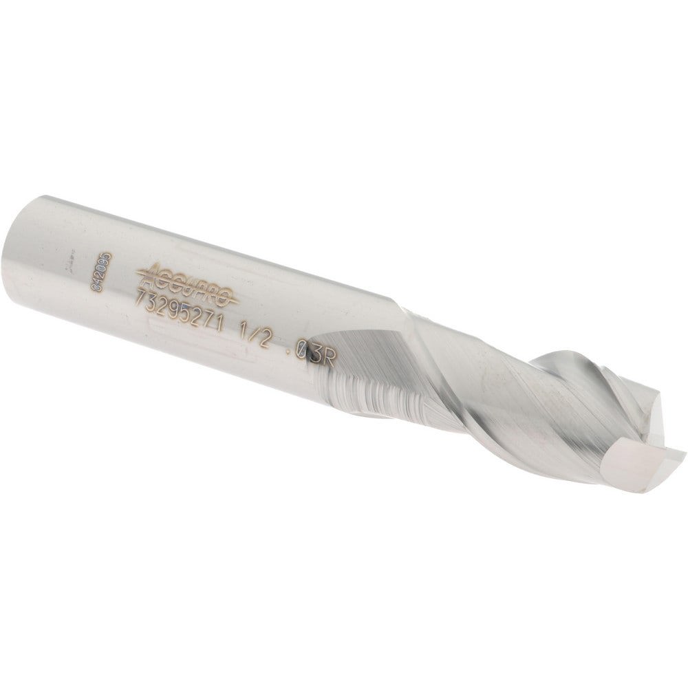 Corner Radius End Mill: 1/2