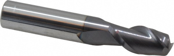Corner Radius End Mill: 1/2