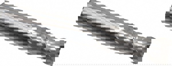 Square End Mill: 9/16'' Dia, 1-1/4'' LOC, 9/16'' Shank Dia, 3-1/2'' OAL, 2 Flutes, Solid Carbide