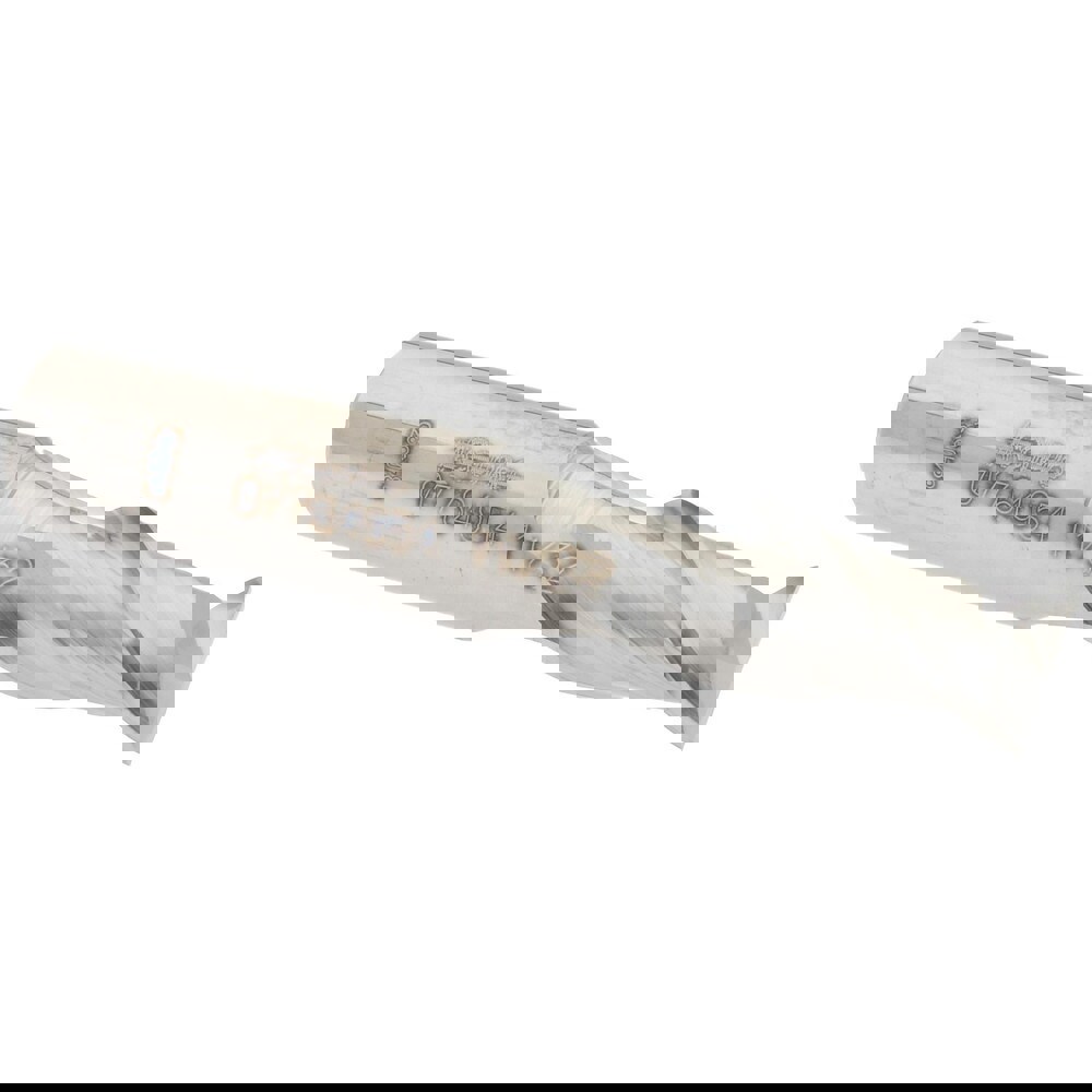 Square End Mill: 11/32'' Dia, 5/8'' LOC, 3/8'' Shank Dia, 2'' OAL, 2 Flutes, Solid Carbide