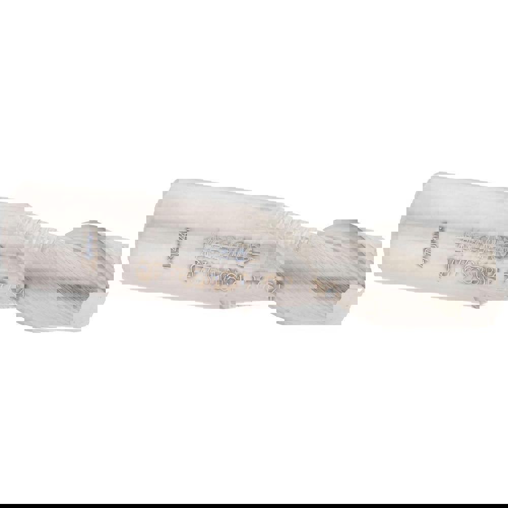 Square End Mill: 27/64'' Dia, 5/8'' LOC, 7/16'' Shank Dia, 2'' OAL, 2 Flutes, Solid Carbide