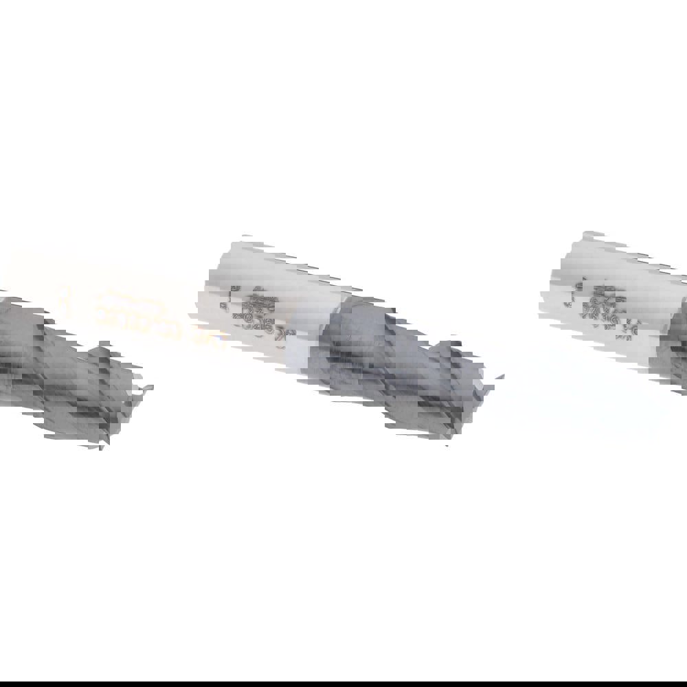 Square End Mill: 3/8'' Dia, 1-1/8'' LOC, 3/8'' Shank Dia, 3'' OAL, 2 Flutes, Solid Carbide