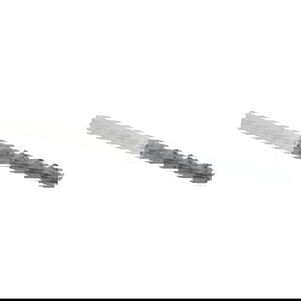 Square End Mill: 3/16'' Dia, 1-1/8'' LOC, 3/16'' Shank Dia, 3'' OAL, 2 Flutes, Solid Carbide