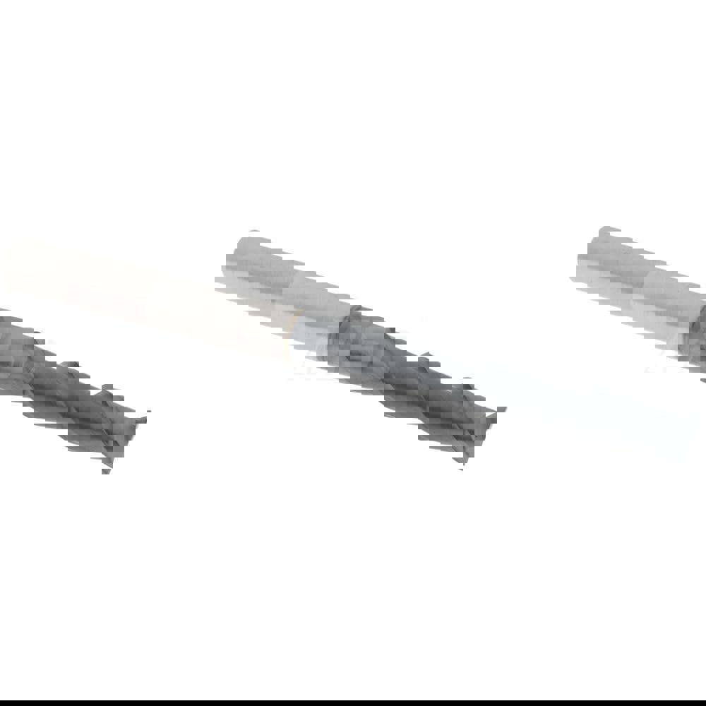 Square End Mill: 3/16'' Dia, 1'' LOC, 3/16'' Shank Dia, 2.5'' OAL, 2 Flutes, Solid Carbide