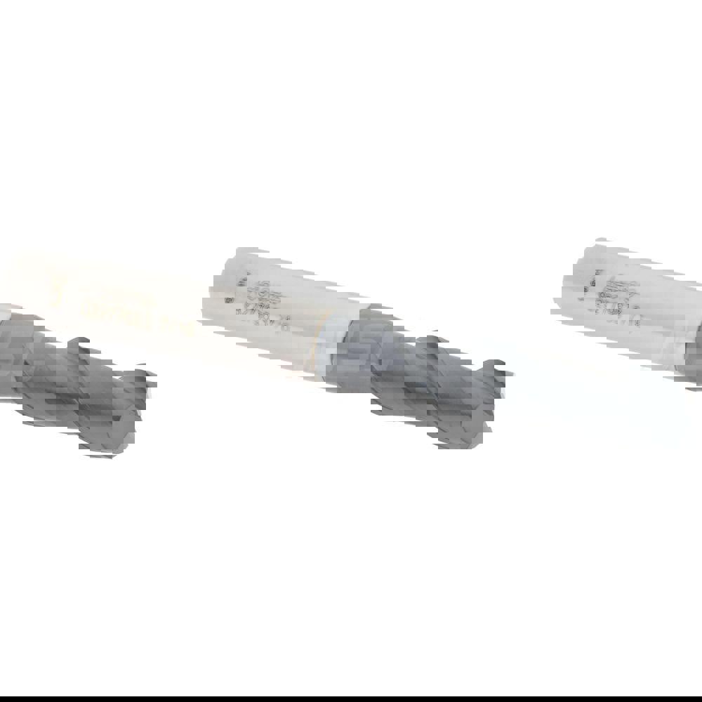 Square End Mill: 7/16'' Dia, 1-3/8'' LOC, 7/16'' Shank Dia, 4'' OAL, 2 Flutes, Solid Carbide