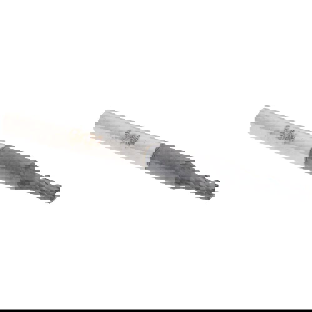 Square End Mill: 5/64'' Dia, 1/4'' LOC, 1/8'' Shank Dia, 1-1/2'' OAL, 3 Flutes, Solid Carbide