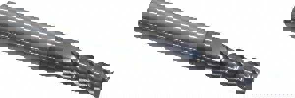 Square End Mill: 17/64'' Dia, 3/4'' LOC, 5/16'' Shank Dia, 2-1/2'' OAL, 3 Flutes, Solid Carbide