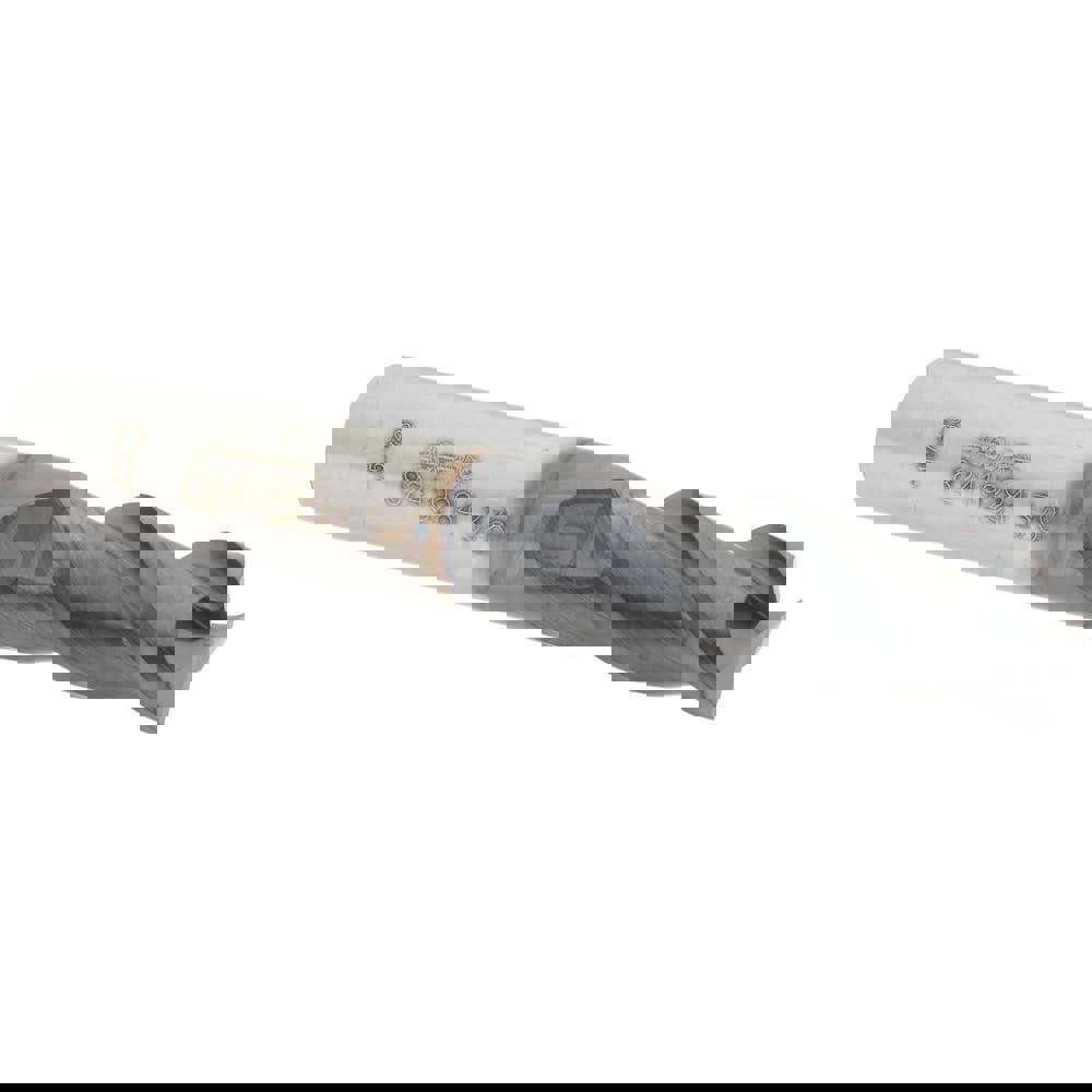 Square End Mill: 3/8'' Dia, 7/8'' LOC, 3/8'' Shank Dia, 2-1/2'' OAL, 3 Flutes, Solid Carbide